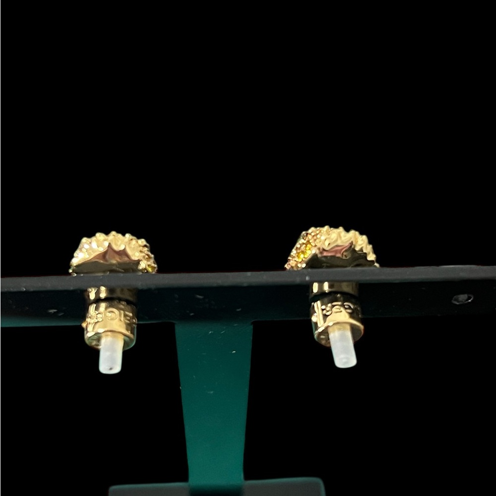 Kurt Geiger Multicolor Eagle Stud Earrings With Dust Bag NWT (A706) - Picture 3 of 3